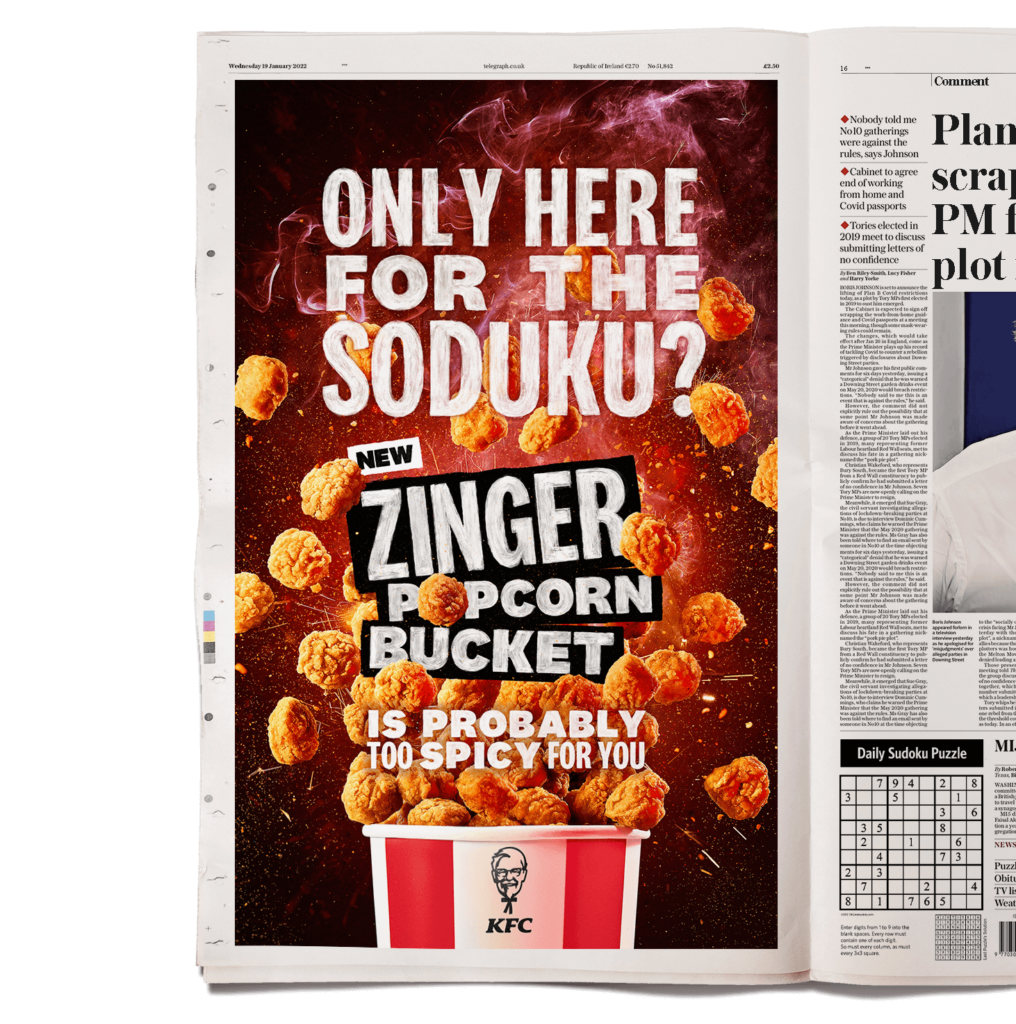KFC Zinger Popcorn Matt Manlove